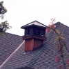 Hip Style Chimney Hood with Tree Cut Outs