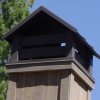 Hip Style Painted Chimney Hood with Belly Bands