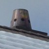 Radius Copper Chimney Hood