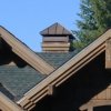 Standing Seam Painted Chimney Hood