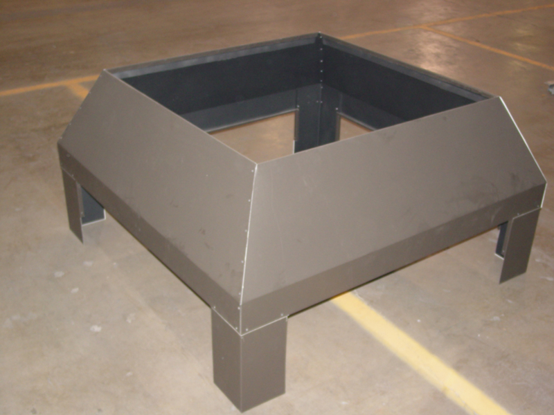 Painted Steel Chimney Hood