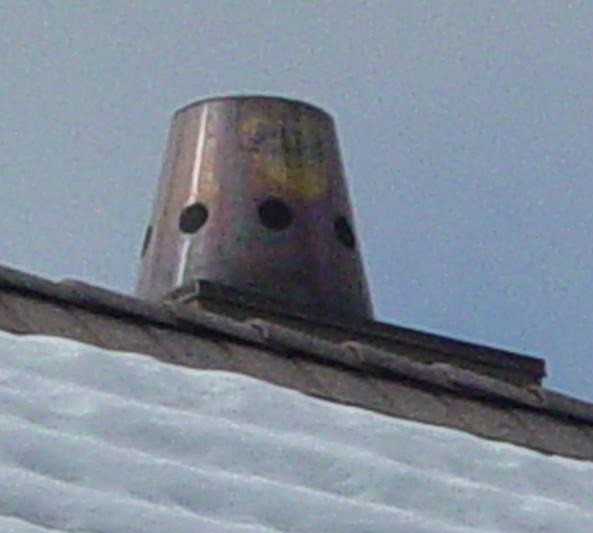 Radius Copper Chimney Hood