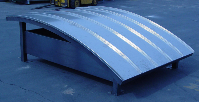 Radius Style Chimney Hood