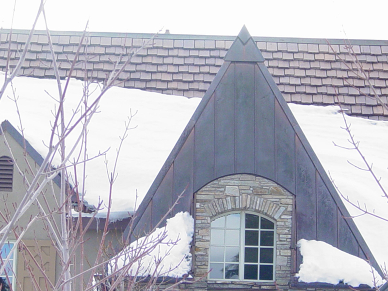 Standing Seam Copper Spire