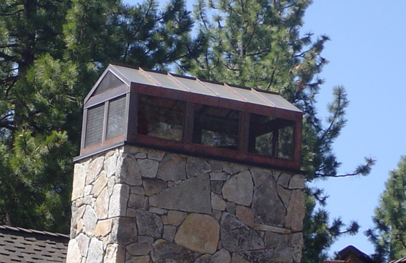 Standing Seam Copper with Copper Screen