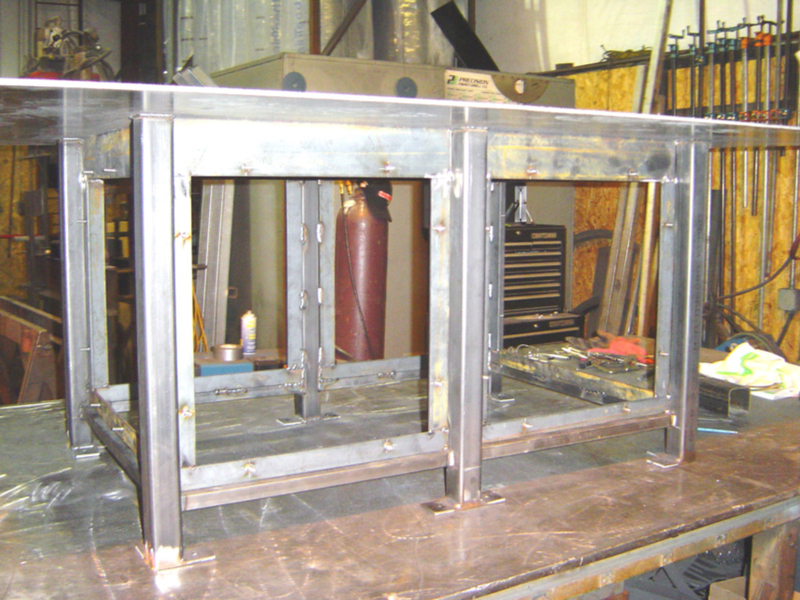 Steel Box Tubing Chimney Hood