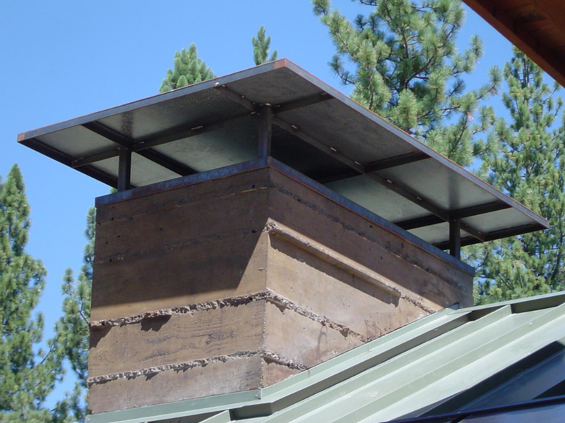 Steel Frame Chimney Hood