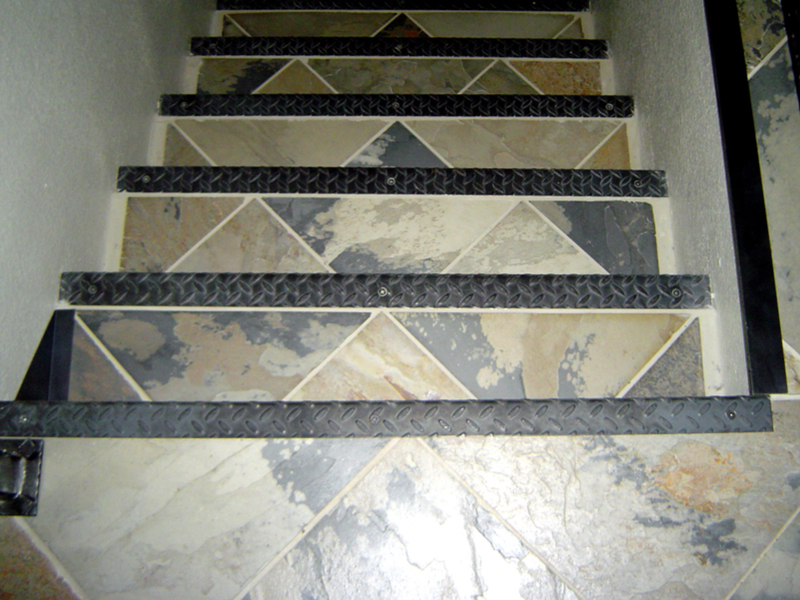 Diamond Plate Stair Tread