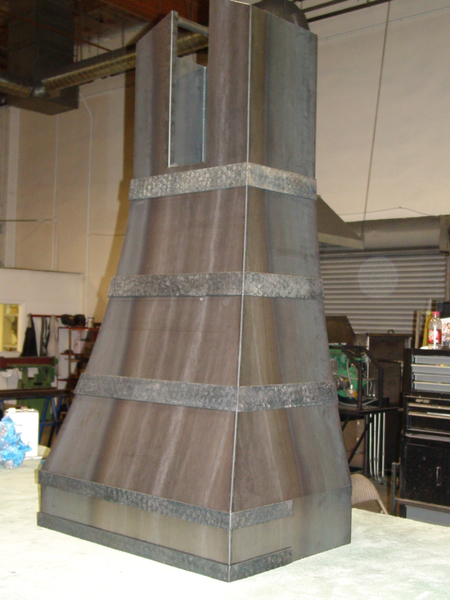 Hot Rolled Pounded Kitchen Hood