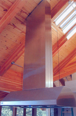 Stainless Steel Custom Kitchen Hood
