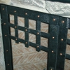 Forged Steel and Copper Rivet Fireplace Doors Image 2