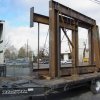 Structural Steel Moment Frame Side View