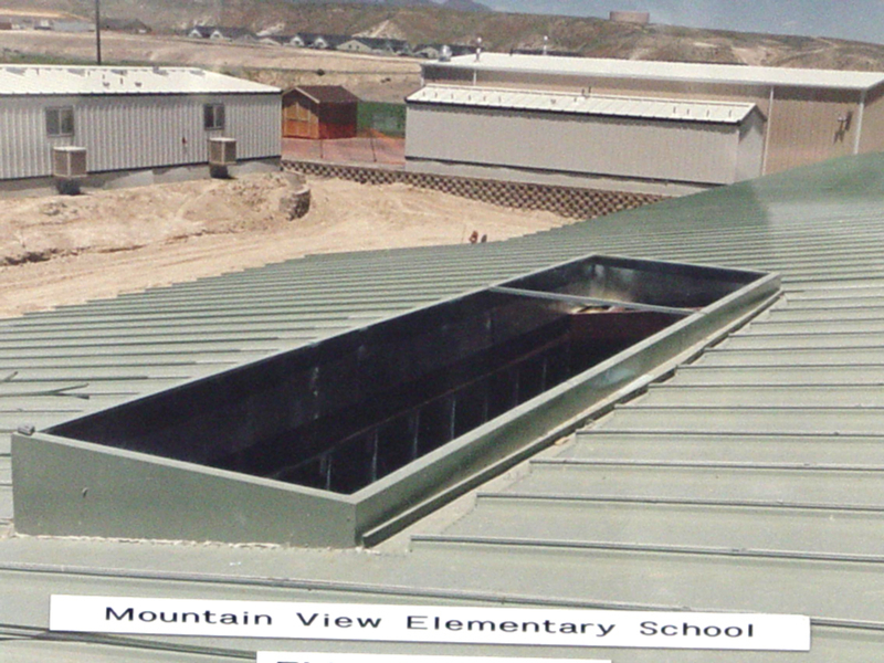 Commercial Skylight Flashing