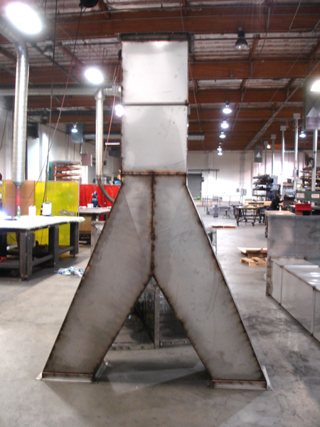 Stainless Steel Welded Duct Work