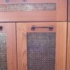 Custom Cabinets with Wire Mesh