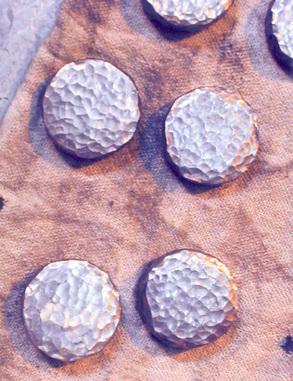 Pounded Steel Rivet Heads