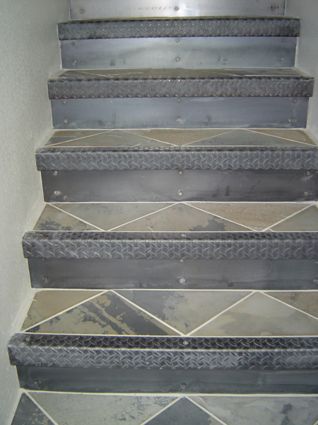 Steel Stair Risers