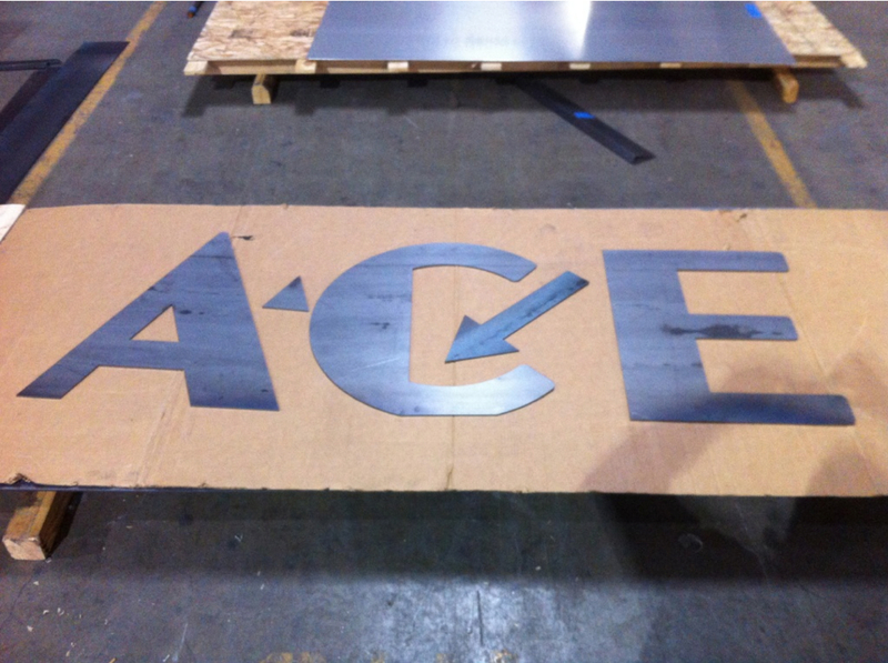 Laser Cut Signage
