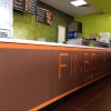 FinBomb Front counter signage