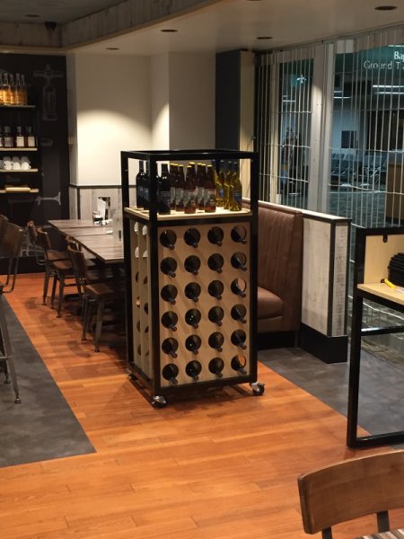 Reno Airport Mobile Wine Cart