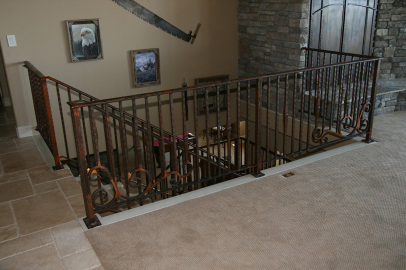 Patina Steel Handrail Image 2
