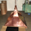 Smooth Copper Cupola with Radius Spire