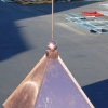 Smooth Copper Cupola with Spire