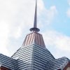 Stainless Steel Spire – Standing Seam Copper Cupola