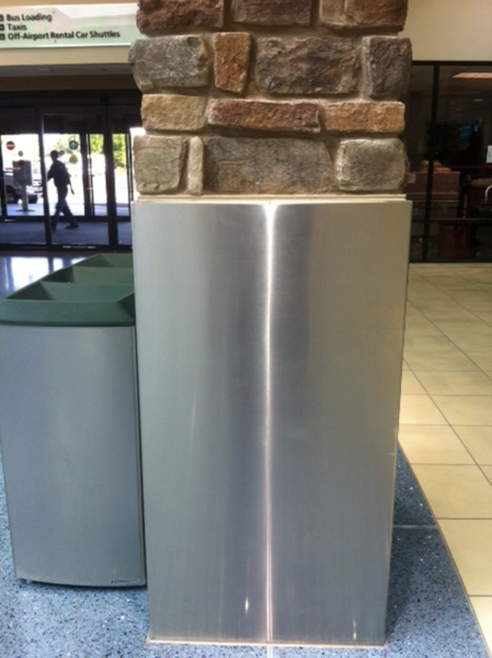 Stainless Steel Column Wrap