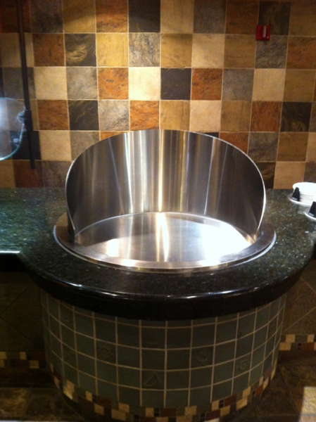 Stainless Steel Commercial Buffet Surround